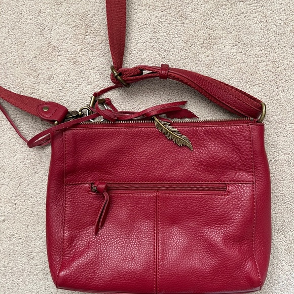The Sak red leather bag - Picture 5 of 7